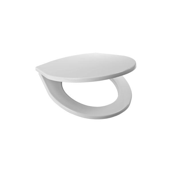 JIKA LYRA PLUS WC sedadlo s poklopom pre závesné WC, termoplast, plastové úchyty, Biela, H8933870000001