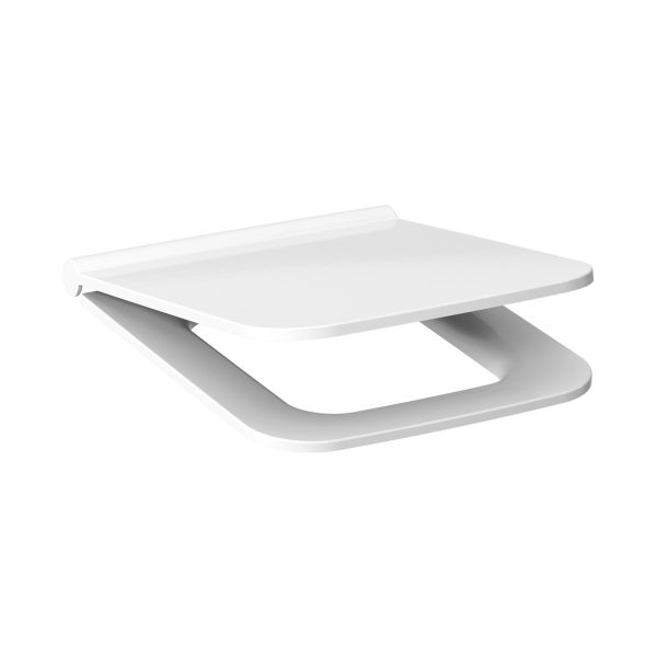 JIKA PURE WC sedadlo s poklopom, duroplast, nerezové úchyty, Biela, H8934213000631