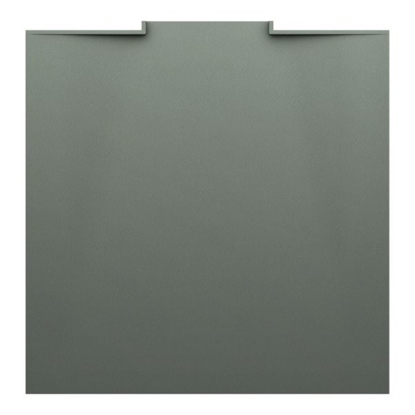 LAUFEN NIA Sprchová vanička, štvorcová, odtok do steny, Marbond, 800x800x28 mm, Betónovo šedá 079, H2100300790001