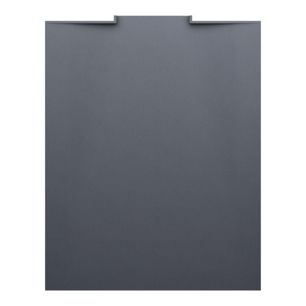 LAUFEN NIA Sprchová vanička, obdĺžniková, odtok do steny, Marbond, 1000x800x30 mm, Antracit 078, H2100320780001