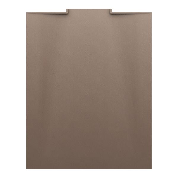 LAUFEN NIA Sprchová vanička, obdĺžniková, odtok do steny, Marbond, 1000x800x30 mm, Kávová matná štruktúrovaná 129, H2100321290001