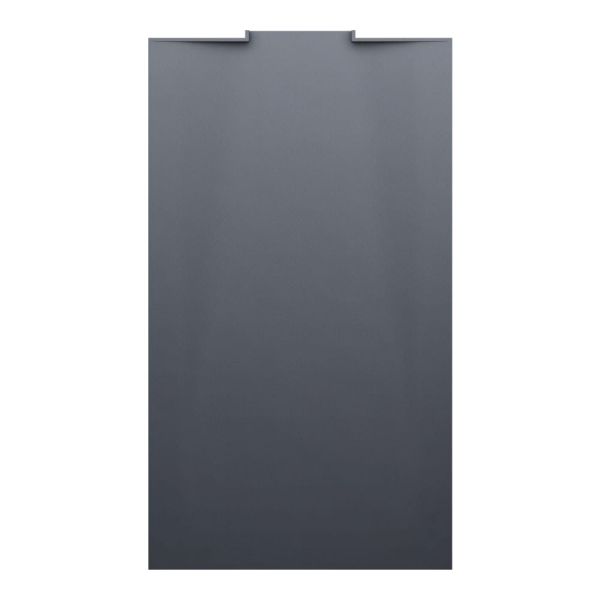 LAUFEN NIA Sprchová vanička, obdĺžniková, odtok do steny, Marbond, 1400x800x32 mm, Antracit 078, H2100340780001