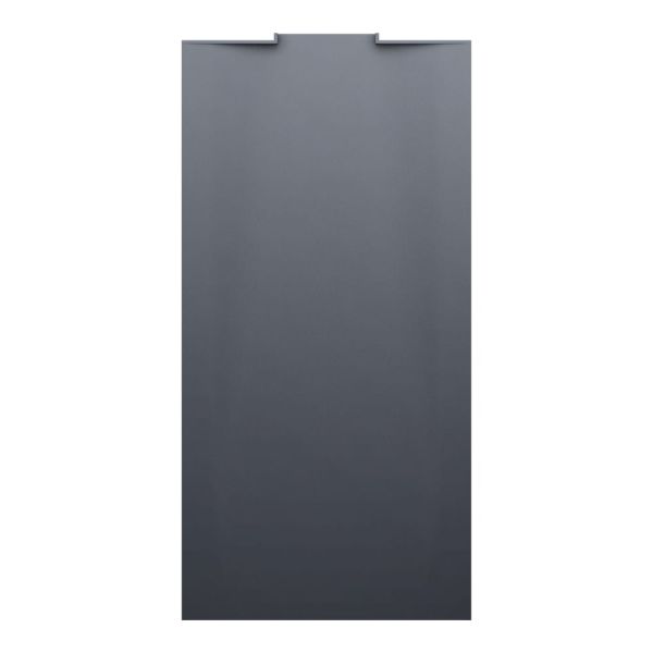 LAUFEN NIA Sprchová vanička, obdĺžniková, odtok do steny, Marbond, 1600x800x34 mm, Antracit 078, H2100350780001