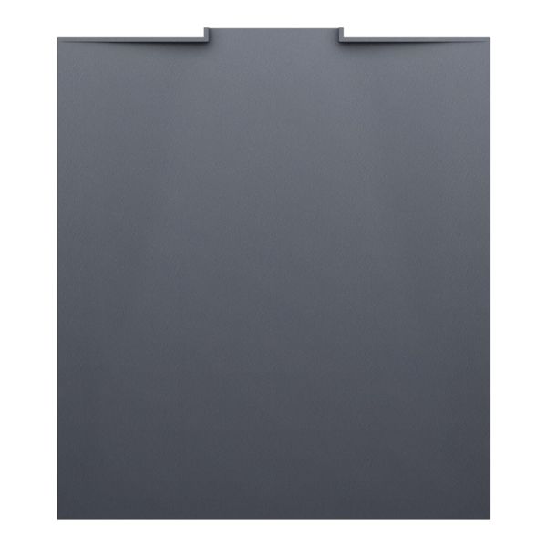 LAUFEN NIA Sprchová vanička, obdĺžniková, odtok do steny, Marbond, 1000x900x28 mm, Antracit 078, H2100360780001