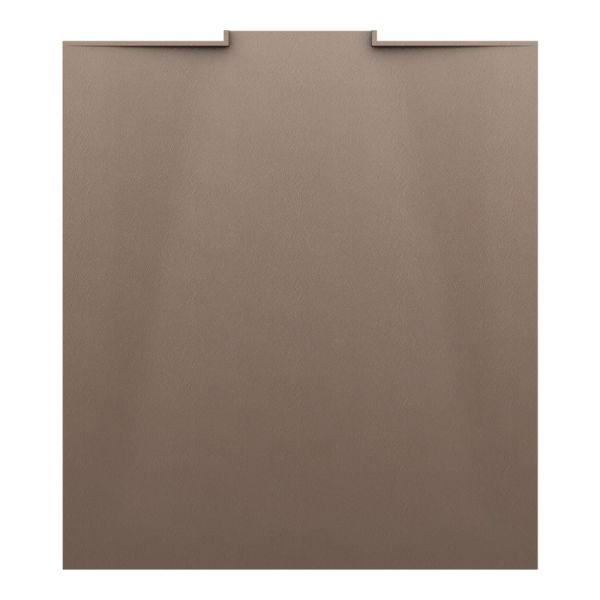 LAUFEN NIA Sprchová vanička, obdĺžniková, odtok do steny, Marbond, 1000x900x28 mm, Kávová matná štruktúrovaná 129, H2100361290001