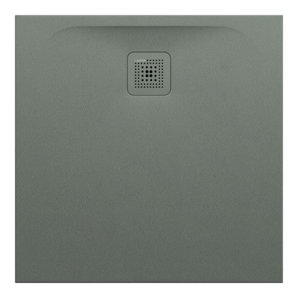 LAUFEN LAUFEN PRO Sprchová vanička, štvorcová, s odtokom na boku, Marbond, 800x800x29 mm, Betónovo šedá 079, H2109500790001