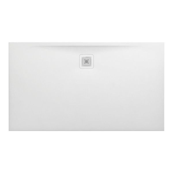 LAUFEN LAUFEN PRO Sprchová vanička, obdĺžniková, s odtokom na dlhšej strane, Marbond, 1400x800x30 mm, Biela 000, H2109530000001