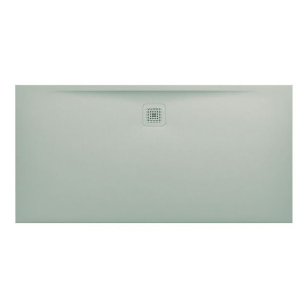 LAUFEN LAUFEN PRO Sprchová vanička, obdĺžniková, s odtokom na dlhšej strane, Marbond, 1600x800x32 mm, Svetlo šedá 077, H2109540770001