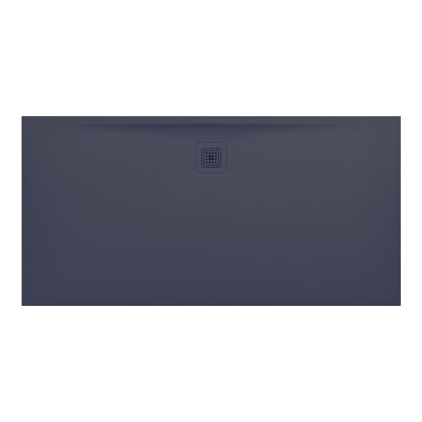 LAUFEN LAUFEN PRO Sprchová vanička, obdĺžniková, s odtokom na dlhšej strane, Marbond, 1600x800x32 mm, Antracit 078, H2109540780001