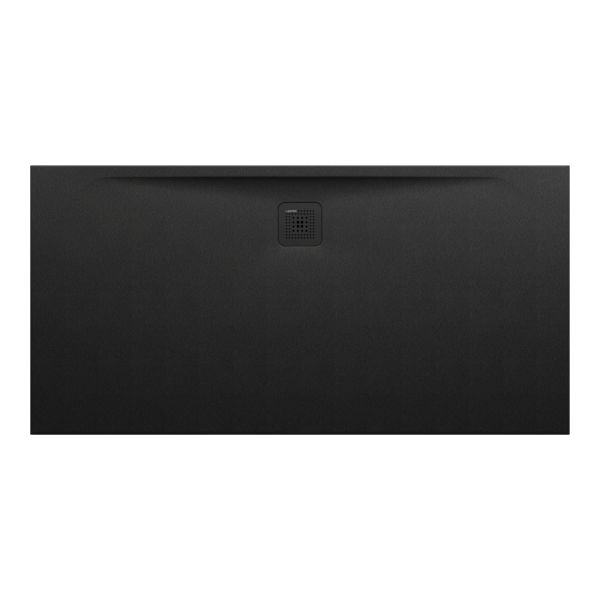 LAUFEN LAUFEN PRO Sprchová vanička, obdĺžniková, s odtokom na dlhšej strane, Marbond, 1600x800x32 mm, Čierna 080, H2109540800001