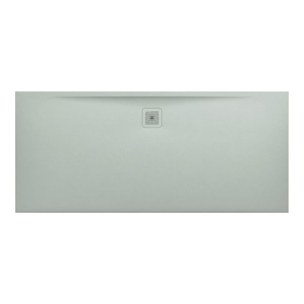 LAUFEN LAUFEN PRO Sprchová vanička, obdĺžniková, s odtokom na dlhšej strane, Marbond, 1800x800x33 mm, Svetlo šedá 077, H2109550770001