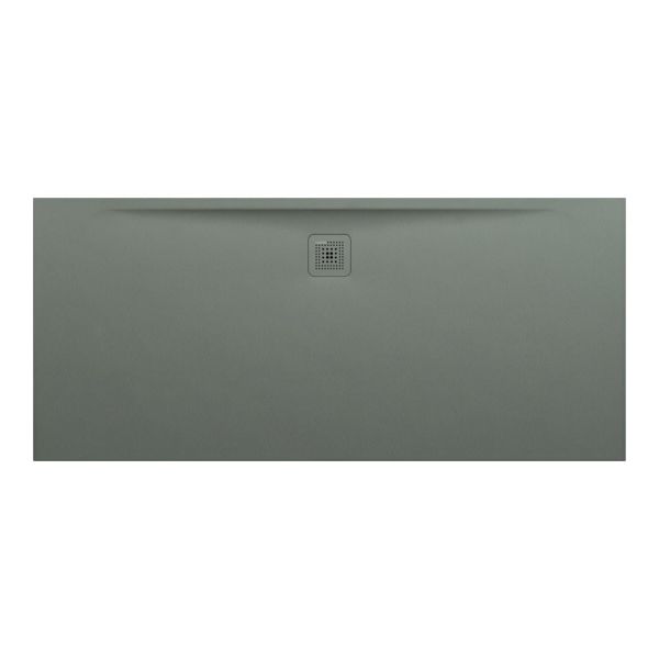 LAUFEN LAUFEN PRO Sprchová vanička, obdĺžniková, s odtokom na dlhšej strane, Marbond, 1800x800x33 mm, Betónovo šedá 079, H2109550790001