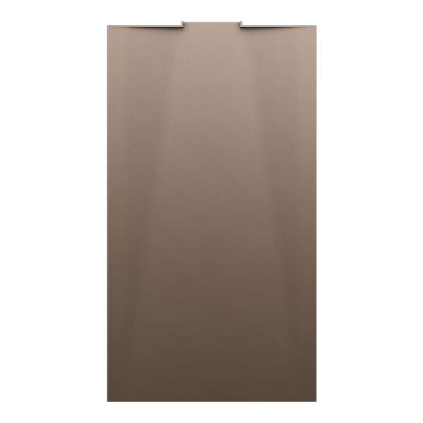 LAUFEN NIA Sprchová vanička, obdĺžniková, odtok do steny, Marbond, 1800x1000x38 mm, Kávová matná štruktúrovaná 129, H2110301290001