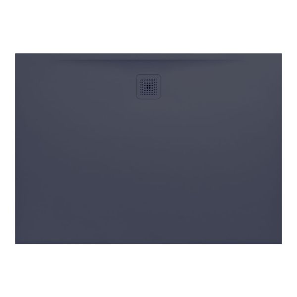 LAUFEN LAUFEN PRO Sprchová vanička, obdĺžniková, s odtokom na dlhšej strane, Marbond, 1400x1000x30 mm, Antracit 078, H2119540780001