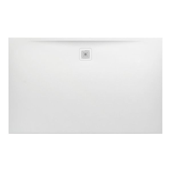 LAUFEN LAUFEN PRO Sprchová vanička, obdélníková, s odtokem na delší straně, Marbond, 1600x1000x33 mm, Biela 000, H2119550000001