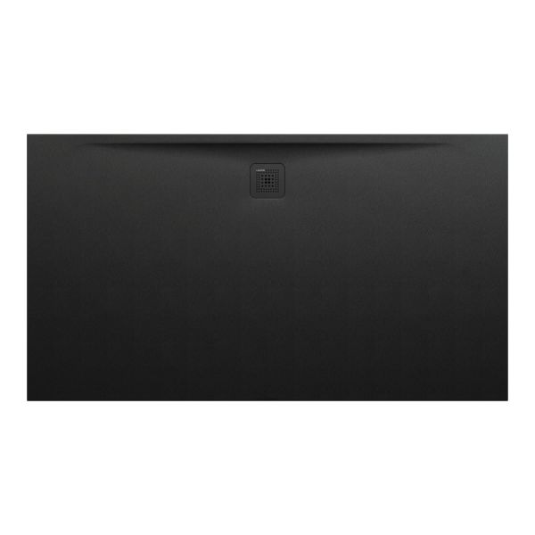 LAUFEN LAUFEN PRO Sprchová vanička, obdĺžniková, s odtokom na dlhšej strane, Marbond, 1800x1000x34 mm, Čierna 080, H2119560800001