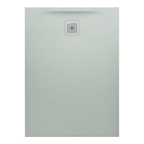 LAUFEN LAUFEN PRO Sprchová vanička, obdĺžniková, s odtokom na kratšej strane, Marbond, 1100x800x33 mm, Svetlo šedá 077, H2129540770001