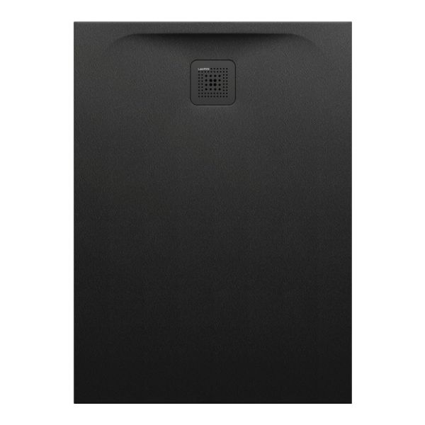 LAUFEN LAUFEN PRO Sprchová vanička, obdĺžniková, s odtokom na kratšej strane, Marbond, 1100x800x33 mm, Čierna 080, H2129540800001