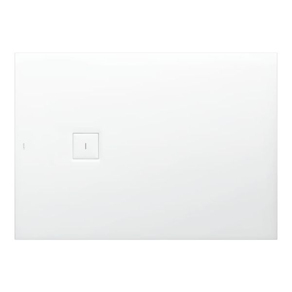 LAUFEN SOLUTIONS Sprchová vanička, obdĺžniková, s odtokom na boku, Marbond, 1400x1000x44 mm, Biela 000, H2134450000001