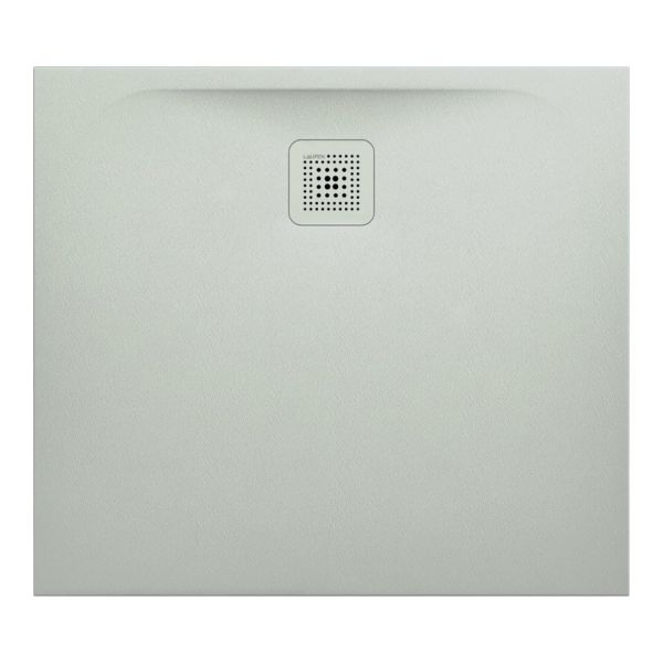 LAUFEN LAUFEN PRO Sprchová vanička, obdĺžniková, s odtokom na dlhšej strane, Marbond, 900x800x30 mm, Svetlo šedá 077, H2149500770001