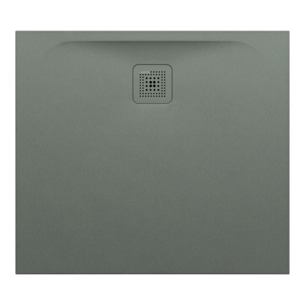 LAUFEN LAUFEN PRO Sprchová vanička, obdĺžniková, s odtokom na dlhšej strane, Marbond, 900x800x30 mm, Betónovo šedá 079, H2149500790001