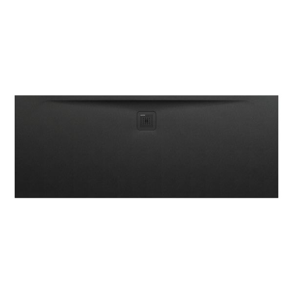 LAUFEN LAUFEN PRO Sprchová vanička, obdĺžniková, s odtokom na dlhšej strane, Marbond, 1800x700x33 mm, Čierna 080, H2149560800001