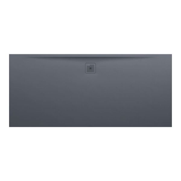 LAUFEN LAUFEN PRO Sprchová vanička, obdĺžniková, s odtokom na dlhšej strane, Marbond, 2000x900x36 mm, Antracit 078, H2159530780001