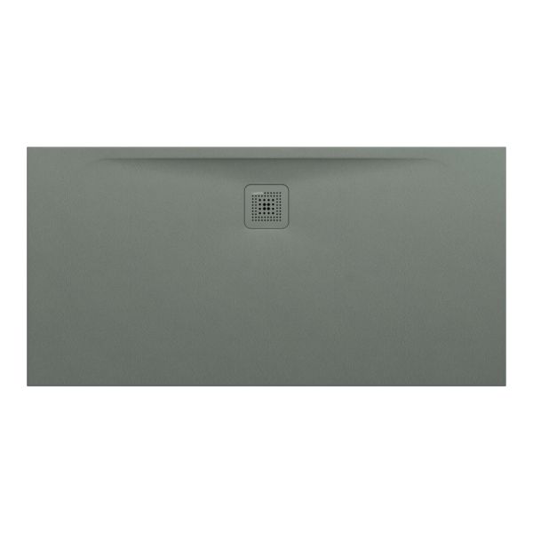 LAUFEN LAUFEN PRO Sprchová vanička, obdĺžniková, s odtokom na dlhšej strane, Marbond, 1400x700x30 mm, Betónovo šedá 079, H2159540790001