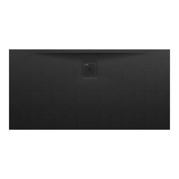 LAUFEN LAUFEN PRO Sprchová vanička, obdĺžniková, s odtokom na dlhšej strane, Marbond, 1400x700x30 mm, Čierna 080, H2159540800001