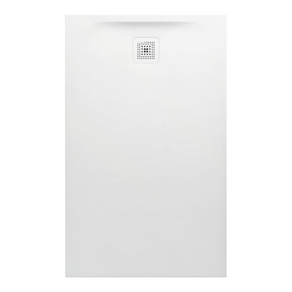 LAUFEN LAUFEN PRO Sprchová vanička, obdĺžniková, s odtokom na kratšej strane, Marbond, 1300x800x42 mm, Biela 000, H2159550000001