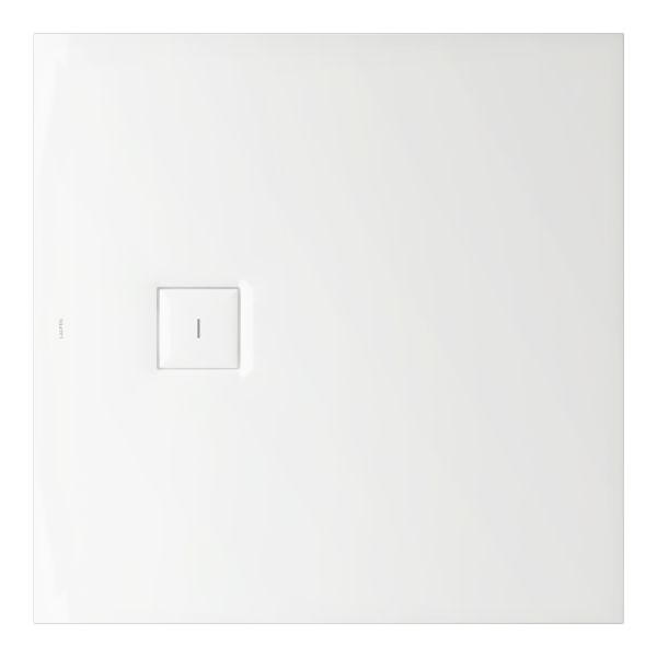 LAUFEN SOLUTIONS Sprchová vanička, štvorcová, pre inštaláciu v úrovni podlahy, Marbond, 1000x1000x38 mm, Biela 000, H2164410000001