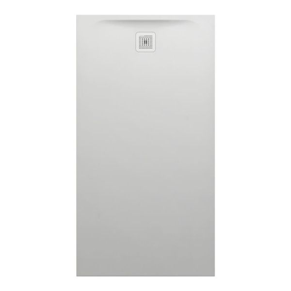 LAUFEN LAUFEN PRO Sprchová vanička, obdĺžniková, s odtokom na kratšej strane, Marbond, 1700x900x46 mm, Svetlo šedá 077, H2169580770001