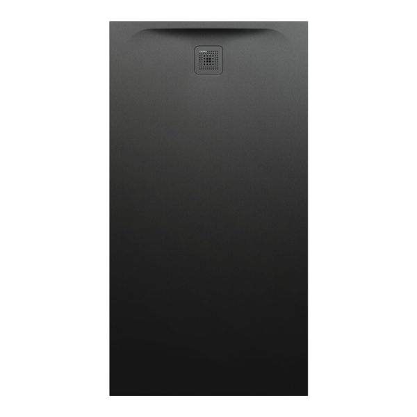 LAUFEN LAUFEN PRO Sprchová vanička, obdĺžniková, s odtokom na kratšej strane, Marbond, 1700x900x46 mm, Čierna 080, H2169580800001