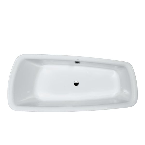 LAUFEN PALOMBA COLLECTION Vaňa, s konštrukciou (okraj vane 80 mm), 1800x800x455 mm, H2438010000001