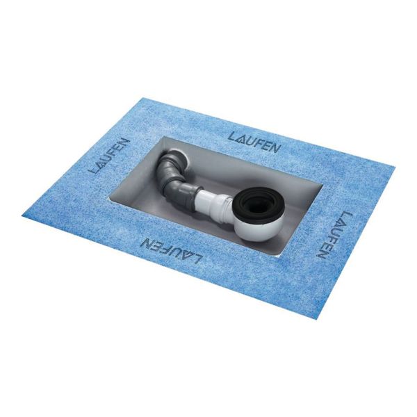 LAUFEN LAUFEN PRO Montážna sada pre sprchové vaničky Marbond typu DN 40 / výška 75 mm, so sifónom, 460x320x75 mm, , H2900330000001