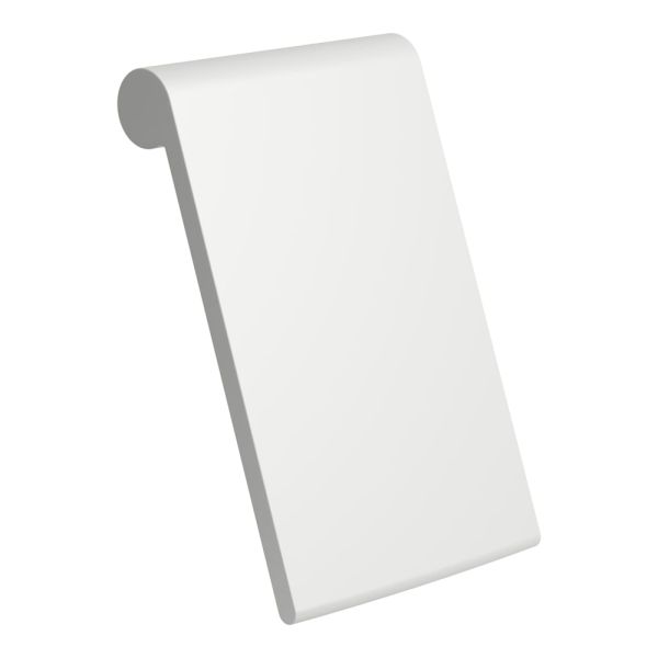 LAUFEN SONAR Gélový podhlavník, samodržiaci, farba svetlo sivá, H2923400870001