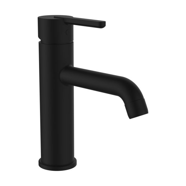 LAUFEN LUA Umývadlová stojančeková páková batéria s výtokom 135 mm, kartuša Eco+, prietok 5,7 l/min, PVD Titán čierný matný 081, H3110810811201