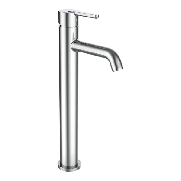 LAUFEN LUA|LUA E Umývadlová stojančeková páková batéria pre umývadlové misy, s výtokom 135 mm, s automatickým výpustom, Chróm 004, H3115F80041201
