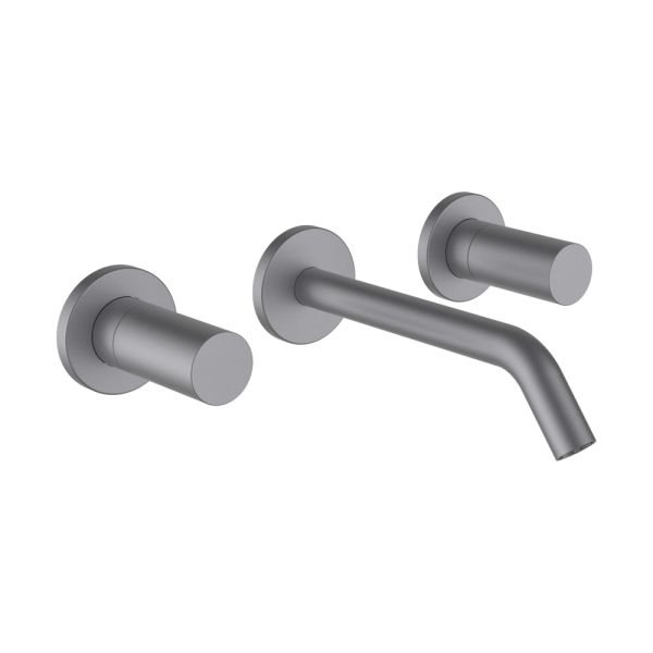 LAUFEN Kartell LAUFEN Umývadlová trojotvorová podomietková batéria, výtok 175 mm, prietok 5,7 l/min, PVD kartáčovaná nerezová oceľ 090, H3123360901201