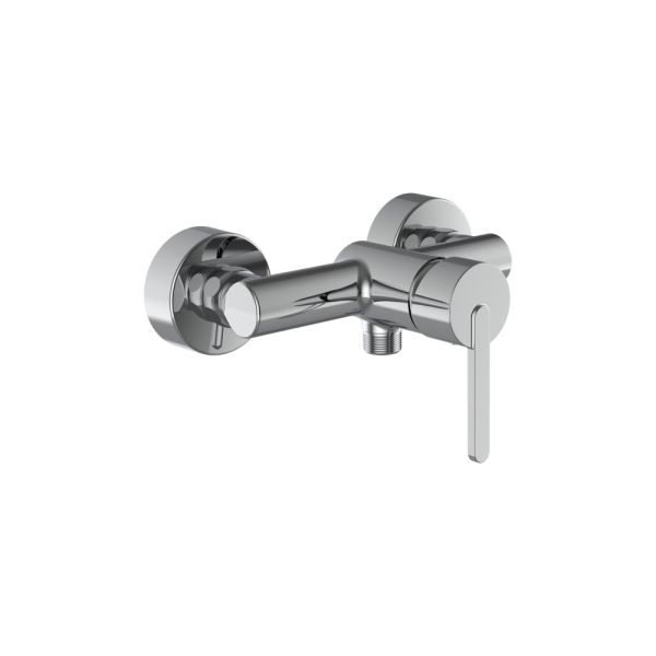 LAUFEN LUA Sprchová nástenná páková batéria, bez sprchového príslušenstva, Chróm 004, H3310810044001