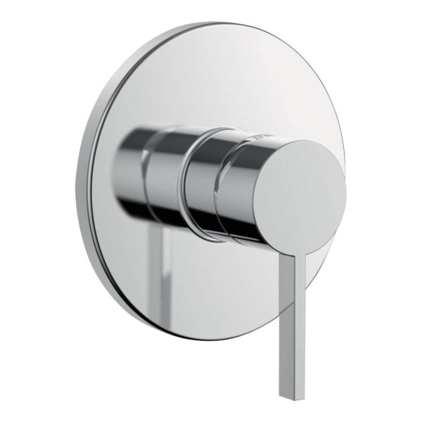 LAUFEN Kartell LAUFEN Vrchná sada podomietkovej sprchovej batérie pre Simibox, Chróm 004, H3313360040001