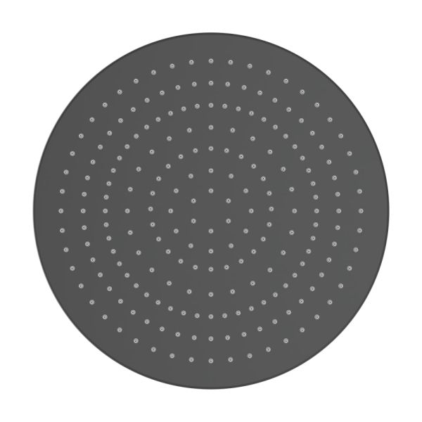 LAUFEN SHOWER PROGRAMME Hlavová sprcha kruhová, Ø 300 mm, PVD Titán čierný matný 081, H3679810812321