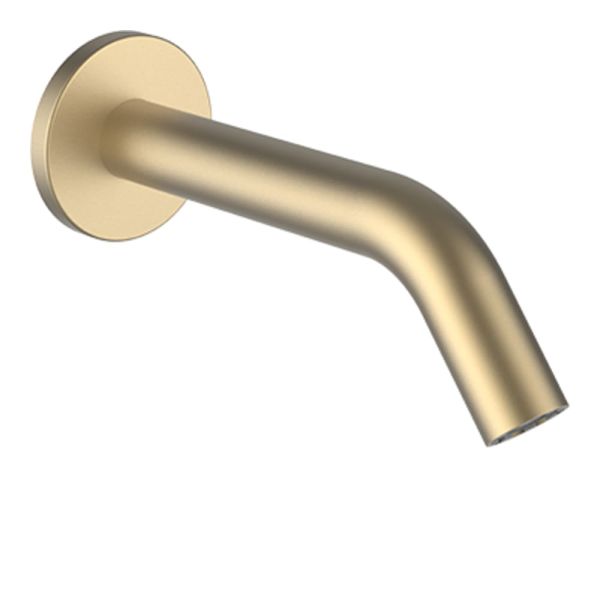 LAUFEN Kartell LAUFEN Nástenný výtok 175 mm, PVD Svetlozlatá matná 083, H3713300830601