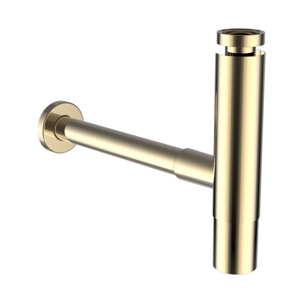 LAUFEN  Designový sifón, farba PVD zlatá lesklá, H3749800010001