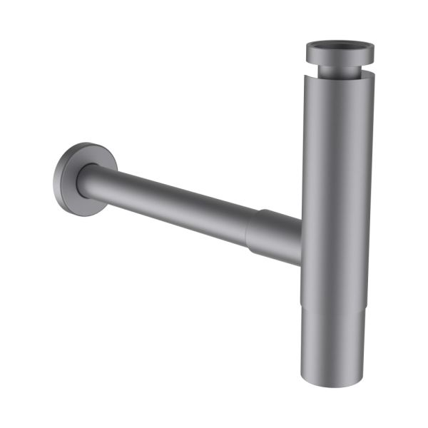 LAUFEN  Designový sifón, kartáčovaná nerezová oceľ x mm, farba Kartáčovaná nerezová oceľ, H3749800900001