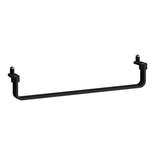 LAUFEN LANI Držiak na uterák Reling 500 mm, Čierna matná 450, H3811214500001