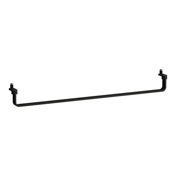 LAUFEN LANI Držiak na uterák Reling 800 mm, Čierna matná 450, H3811264500001