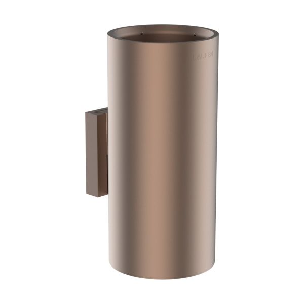 LAUFEN NIARA Pohárik na zubné kefky, nástenný, PVD kartáčovaná zlatoružová 168, H3820611680001