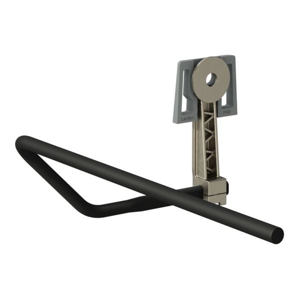 LAUFEN LANI Držiak na uterák postranný, ľavý, Čierna matná 450, H3821214500001