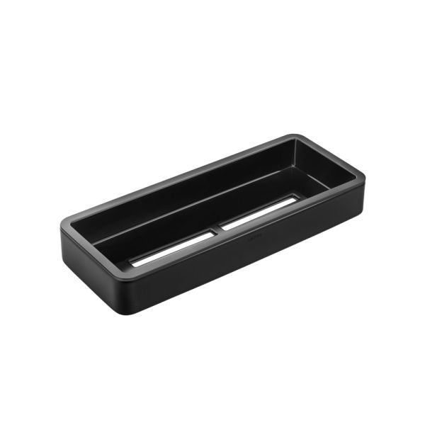 LAUFEN NIXIE Polička do sprchy 301 mm, Čierna matná 450, H3831524500011